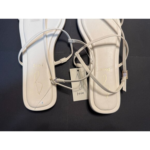 White/Ivory/Cream Strappy Glory Sandals by Joie. Woman Size 7.5 - Picture 3 of 7